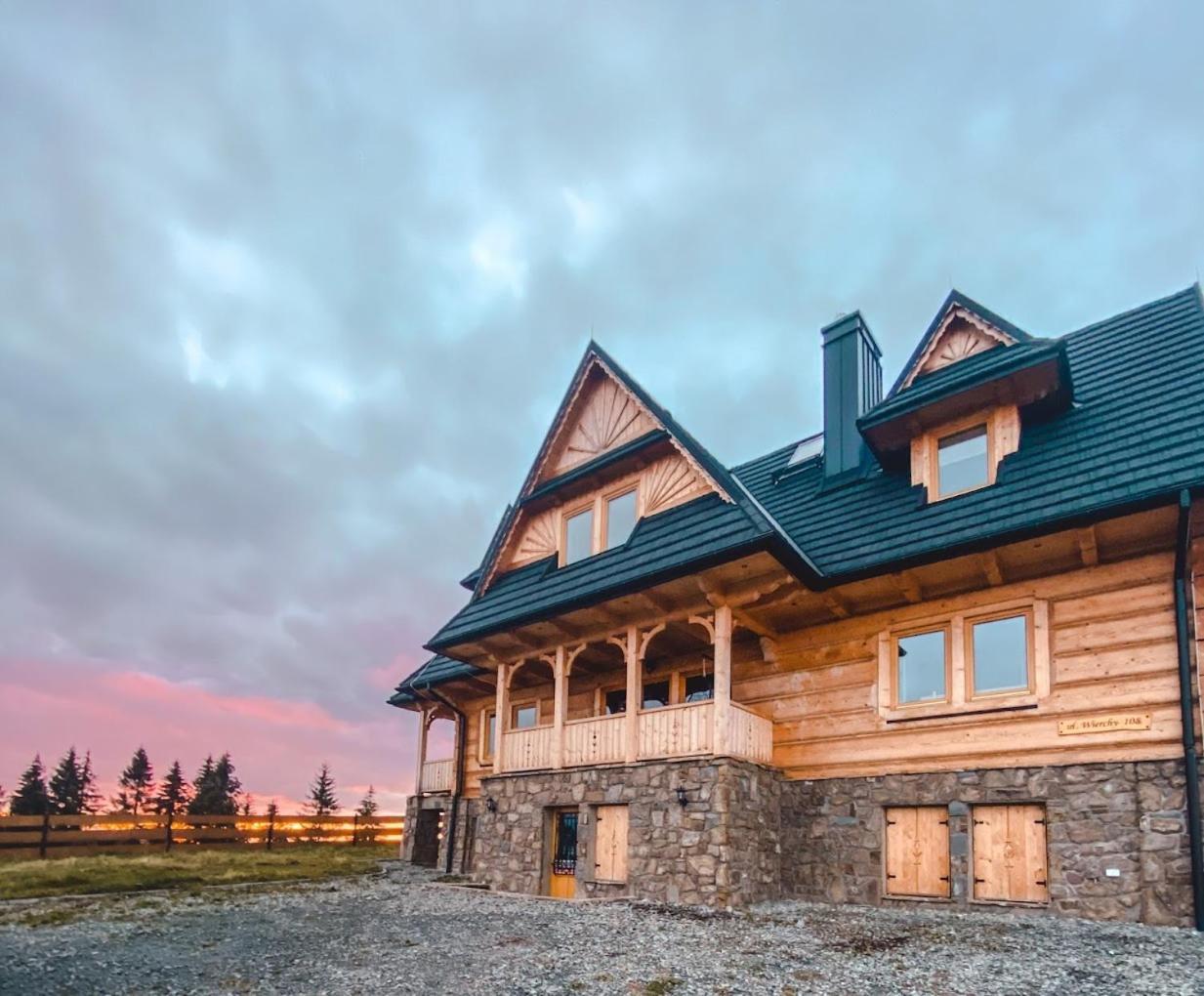 Dom Z Widokiem Na Wierchy - Panorama Na Tatry - Traditional Folk House Глічарув Екстер'єр фото